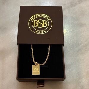 Limited Edition BSB Gold Necklace with Pendant